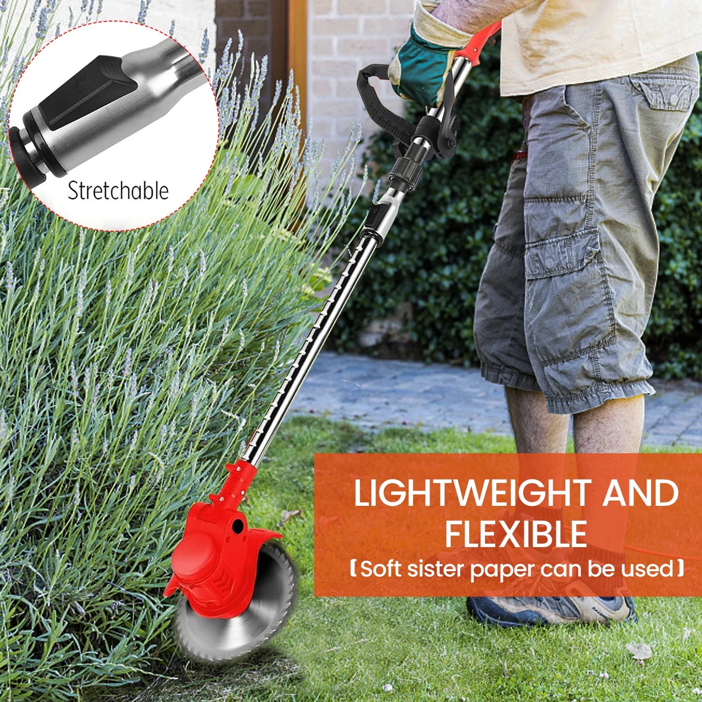 Máquina de corte inalámbrica herramienta de jardinería
