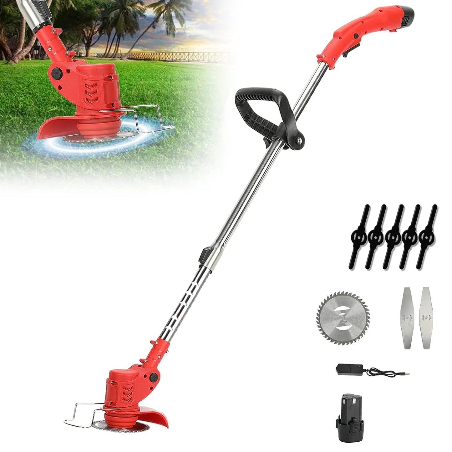 Máquina de corte inalámbrica herramienta de jardinería