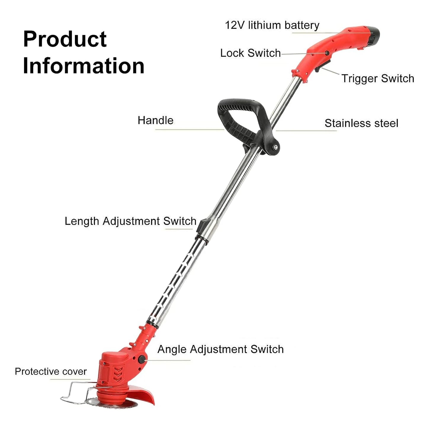 Máquina de corte inalámbrica herramienta de jardinería